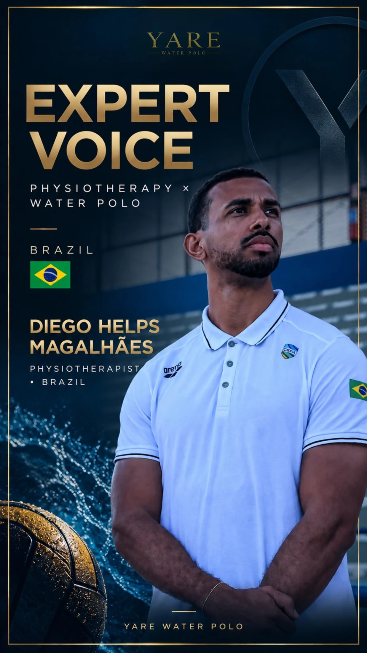 Diego Helps Magalhães | Φυσικοθεραπεία × Water Polo YARE Expert Voice