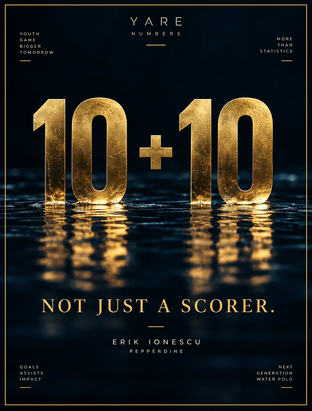 10 + 10: Erik Ionescu Is Not Just a Scorer