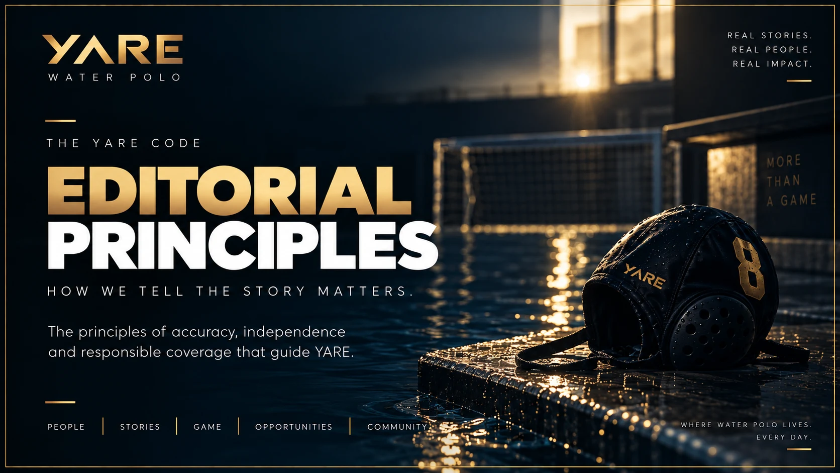 Editorial Principles | How YARE Works