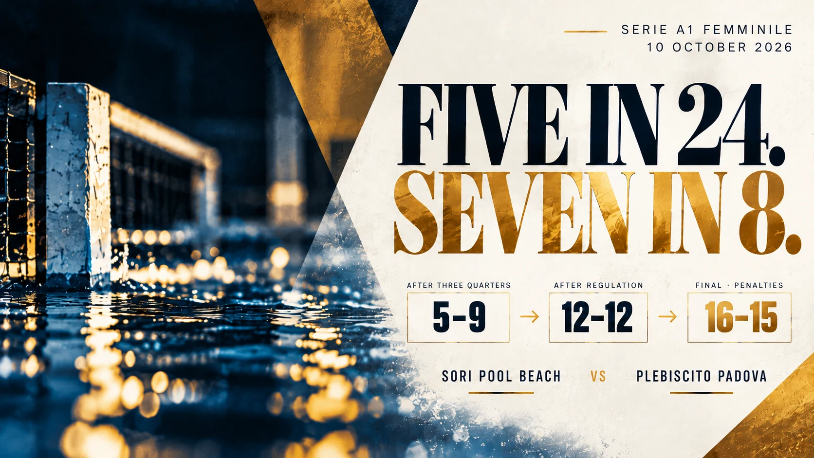SORI POOL BEACH | Seven Goals in Eight Minutes Changed Everything